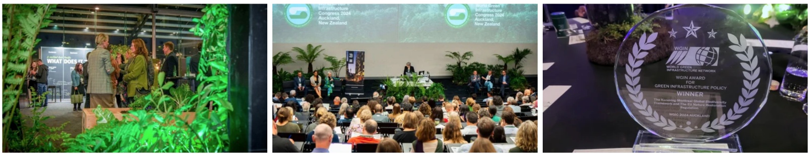 Διορισμό στα βραβεία World Green Infrastructure του Wgin 2025